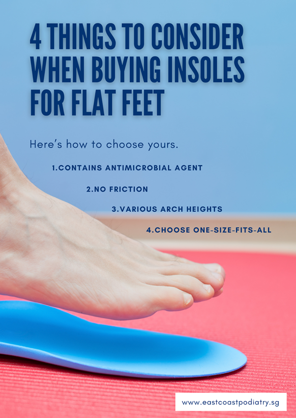 4 Things To Consider When Buying Insoles for Flat Feet