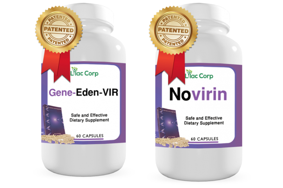 Gene-Eden-VIR and Novirin supplements